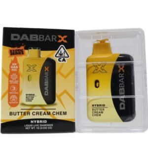 Dab Bar X 2g Disposable | Butter Cream Chem (Hybrid)