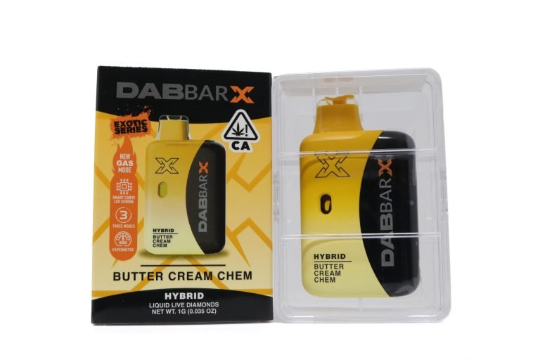 Dab Bar X 2g Disposable | Butter Cream Chem (Hybrid)