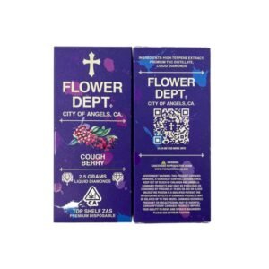 Flower Dept (2.5G) Liquid Diamond Disposable – Cough Berry