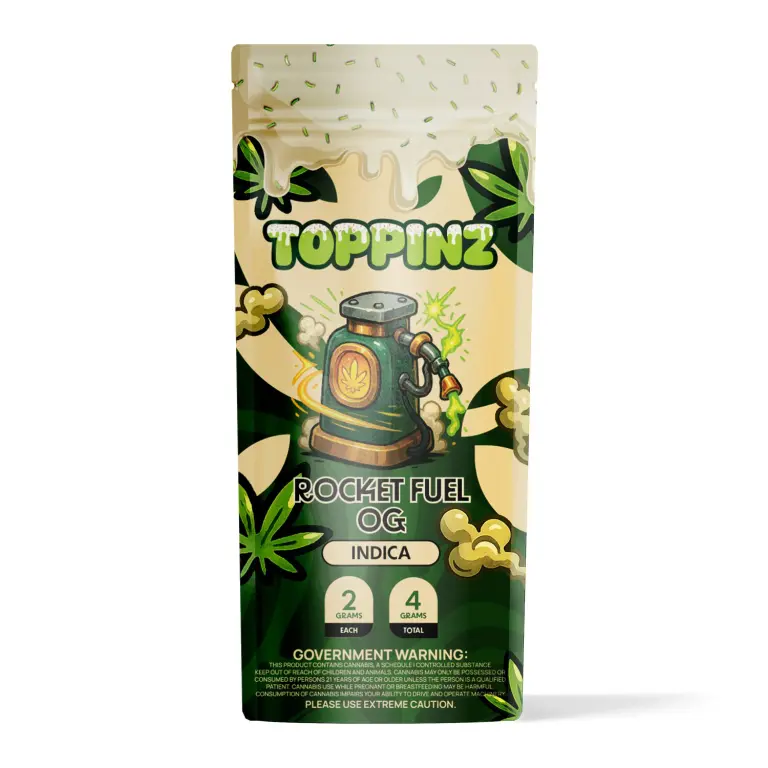 Toppinz Preroll 2x2g – Rocket Fuel OG