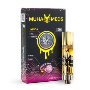 MUHA Meds Bubble Gum Burst THCa 510 Cartridge - 2G