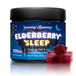 900MG Elderberry Yummy Gummy D9