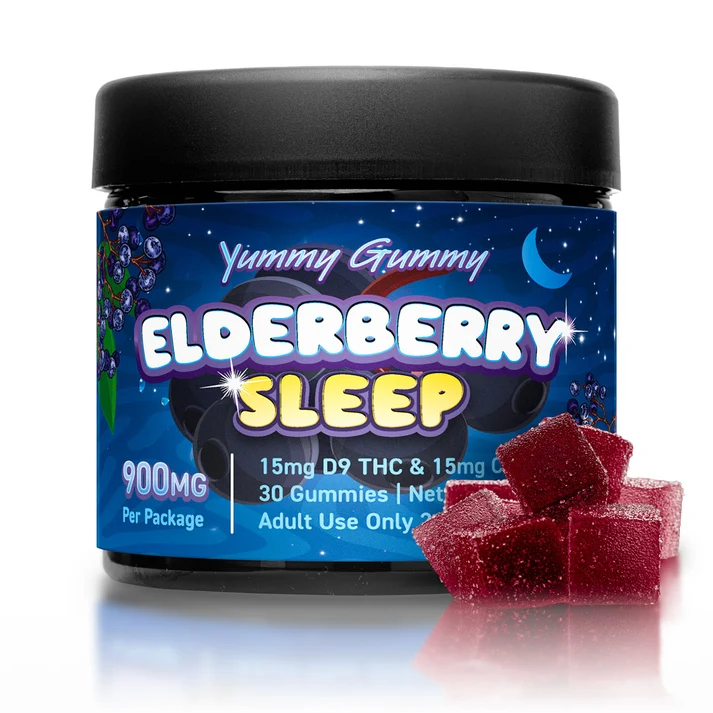900MG Elderberry Yummy Gummy D9