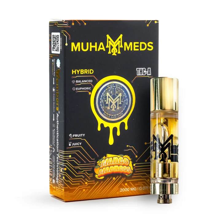 MUHA Meds Mango Madness THCa 510 Cartridge - 2G