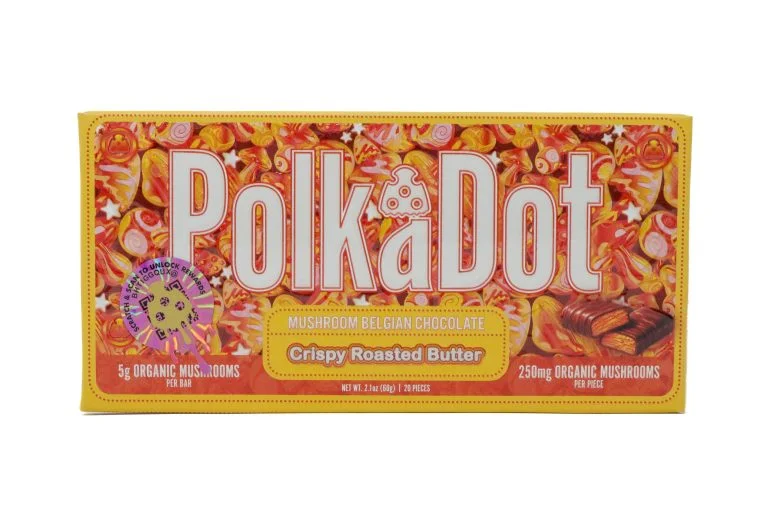 Polka Dots Magic Chocolate (5g) – Crispy Roasted Butter