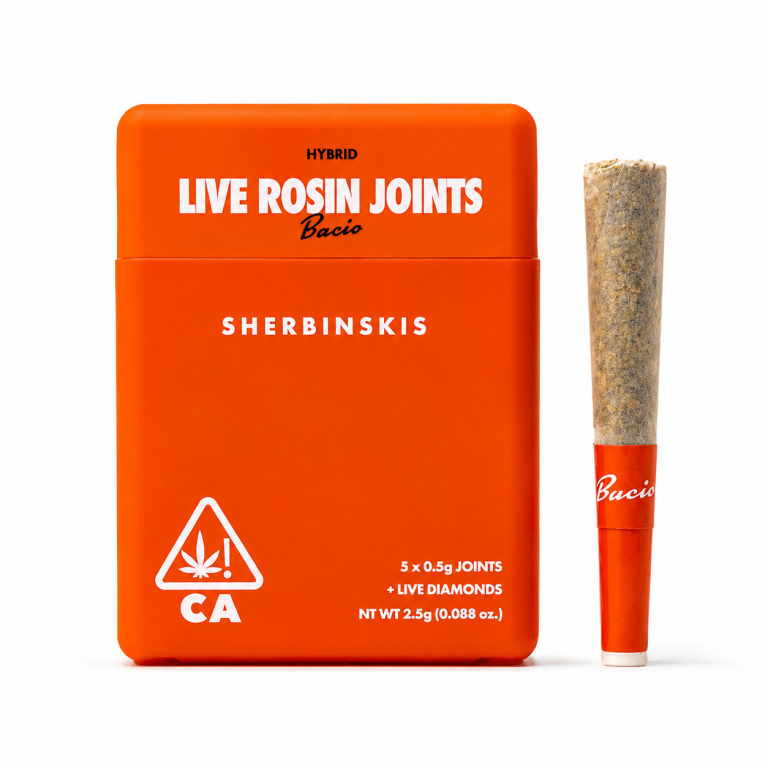 Sherbinskis Infused Mini Rosin Joints 5 pack (2.5g) – Bacio