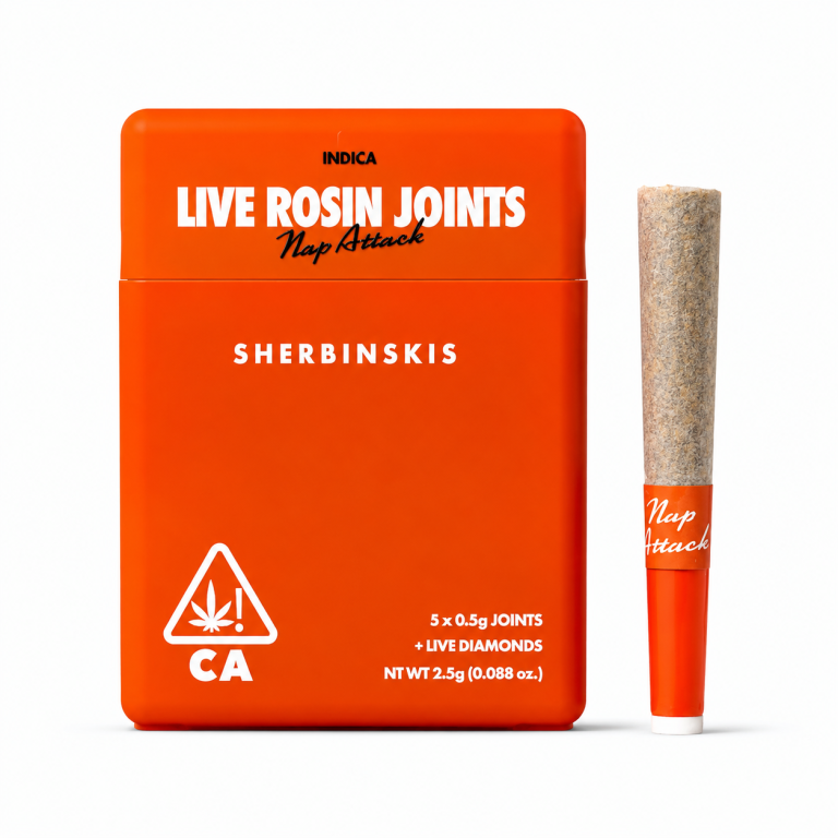 Sherbinskis Infused Mini Rosin Joints 5 pack (2.5g) – Nap Attack