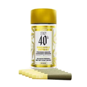 Stiiizy 40’s Pre roll Joints (2.5g) – Pineapple Express