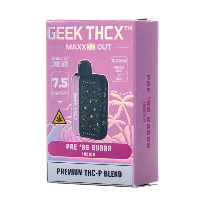 Geek THC-X Maxxx Out Premium THCP Disposable 7.5G - Image 4