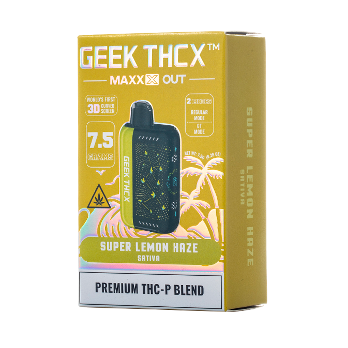 Geek THC-X Maxxx Out Premium THCP Disposable 7.5G - Image 5